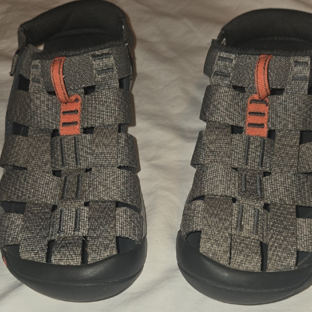 Womans Oboz Campster Sandals Size 10 Gray And Pink - Picture 9 of 10
